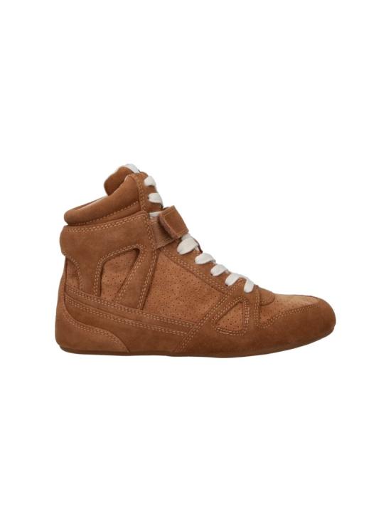 26FW 이자벨마랑 세니 하이 스웨이드 레더 스니커즈 BK0092FA D1E01S50CO Brown