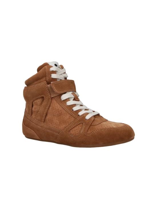 26FW 이자벨마랑 세니 하이 스웨이드 레더 스니커즈 BK0092FA D1E01S50CO Brown - ISABEL MARANT