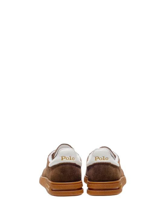 26FW 폴로 랄프로렌 스니커즈 809 P09752 001 CHOCOLATE WHITE - POLO RALPH LAUREN