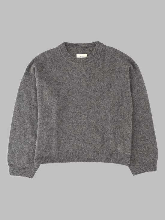 26FW 루루 드 세종 스웨터 TRISTANLDS ANTHRACITEMELANGE GREY