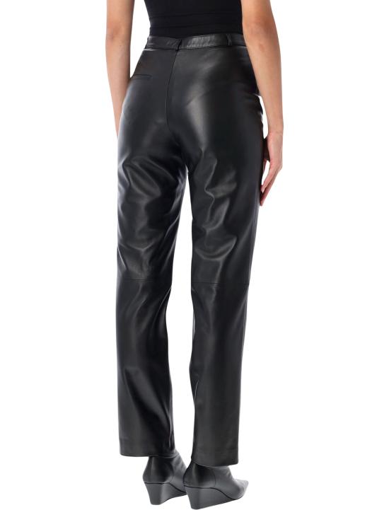 26FW 루루 드 세종 스트레이트 팬츠 COBELDS BLACK - LOULOU DE SAISON