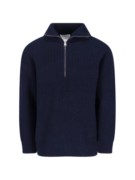 26FW 클로즈드 스웨터 C8620598U22 568 BLUE