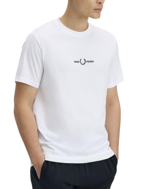 26FW 프레드페리 반팔 티셔츠 FP M4580 59 100 WHITE - FRED PERRY