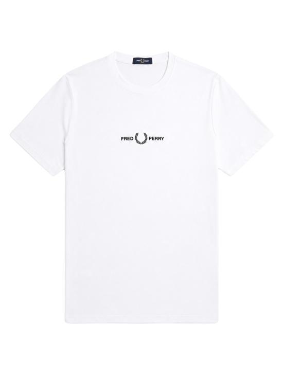 26FW 프레드페리 반팔 티셔츠 FP M4580 59 100 WHITE