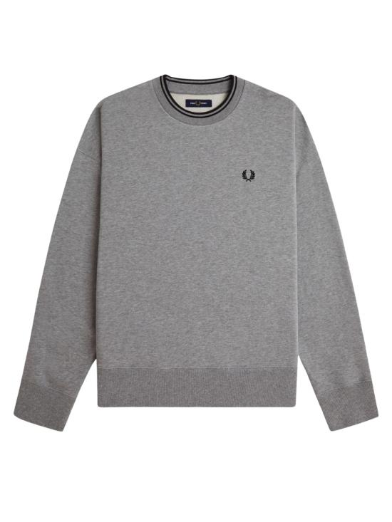 26FW 프레드페리 긴팔 티셔츠 FP M3497 59 420 GREY