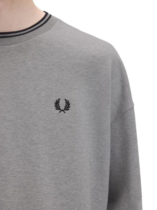26FW 프레드페리 긴팔 티셔츠 FP M3497 59 420 GREY - FRED PERRY