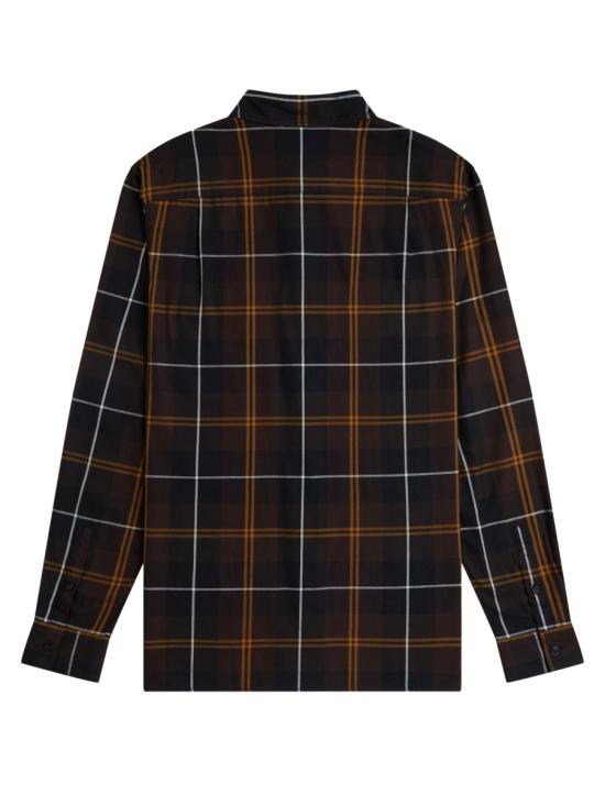 26FW 프레드페리 긴팔 셔츠 FP M3457 59 33C BROWN - FRED PERRY