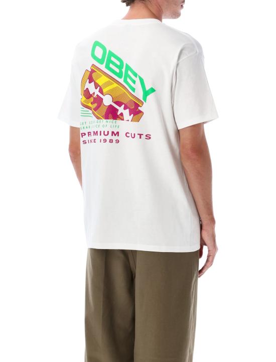 26FW 오베이 반팔 티셔츠 165264482 WHITE BIANCO - OBEY