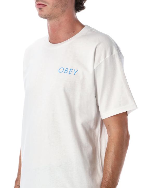 26FW 오베이 반팔 티셔츠 165264429 WHITE BIANCO - OBEY