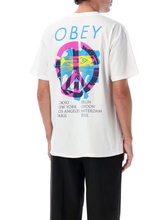 26FW 오베이 반팔 티셔츠 165264429 WHITE BIANCO - OBEY