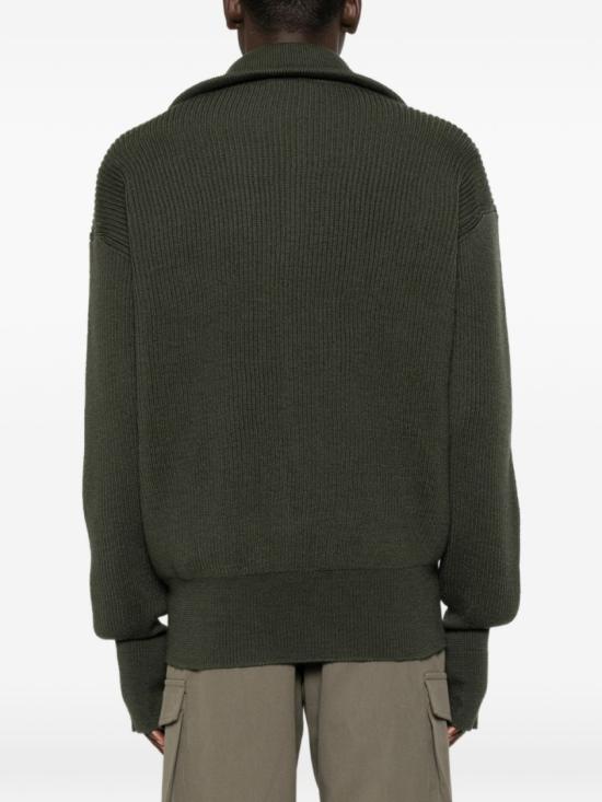26FW 리에르 니트웨어 KNW82FSHFOREST Black - RIER
