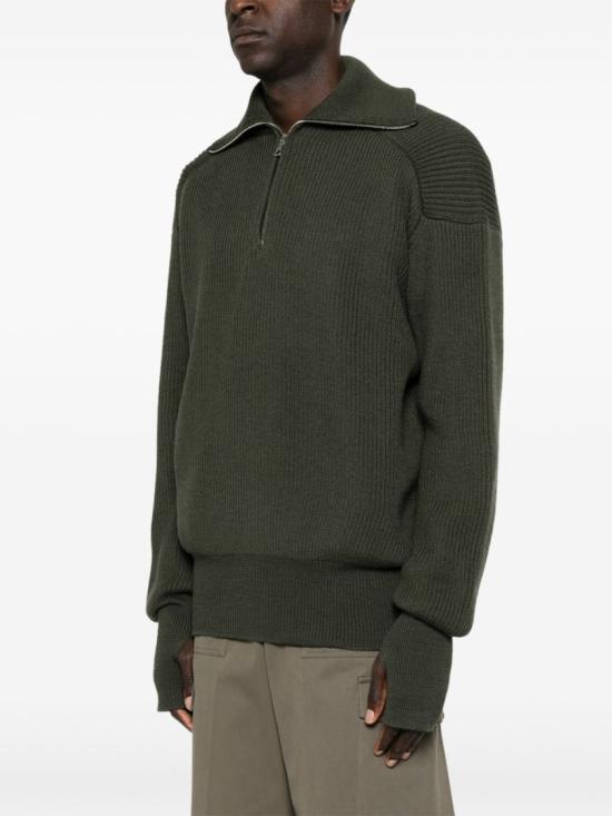 26FW 리에르 니트웨어 KNW82FSHFOREST Black - RIER