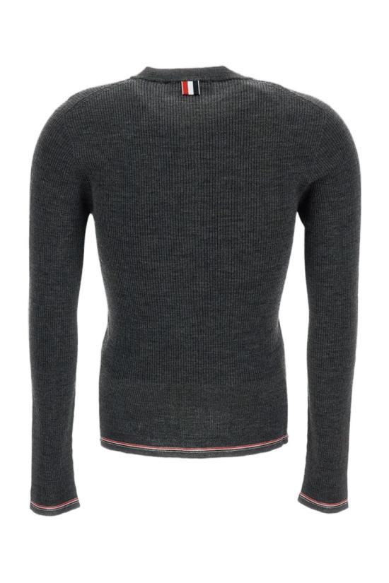 26FW 톰브라운 니트웨어 FKC720AY1055035 Grey - THOM BROWNE