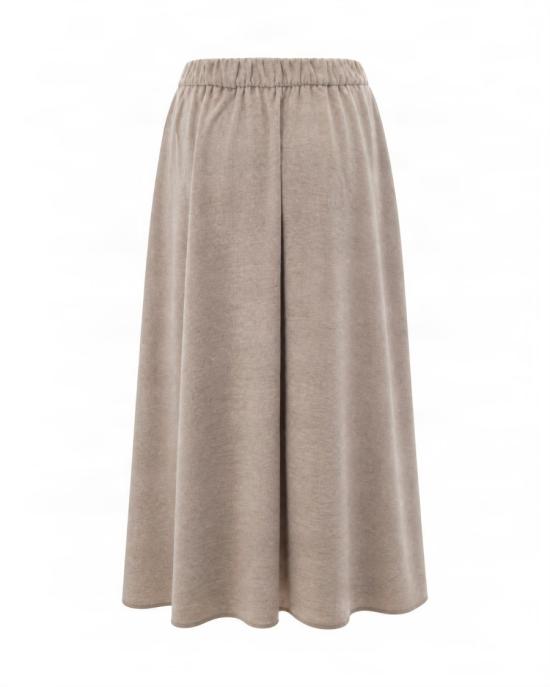 26FW 에르노 캐시미어 플란넬 리조트 스커트 6931207 Grey - HERNO