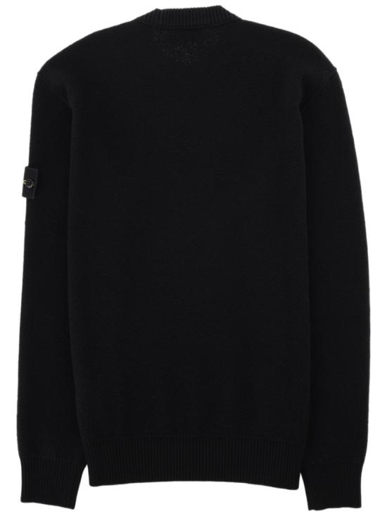  스톤 아일랜드 크루넥 스웨터 크루넥 스웨터 L2S155100011 S01C4V0029 Black - STONE ISLAND