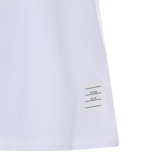 26FW 톰브라운 폴로 티셔츠 FJP052G 07976100 WHITE - THOM BROWNE