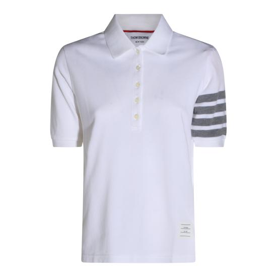 26FW 톰브라운 폴로 티셔츠 FJP052G 07976100 WHITE
