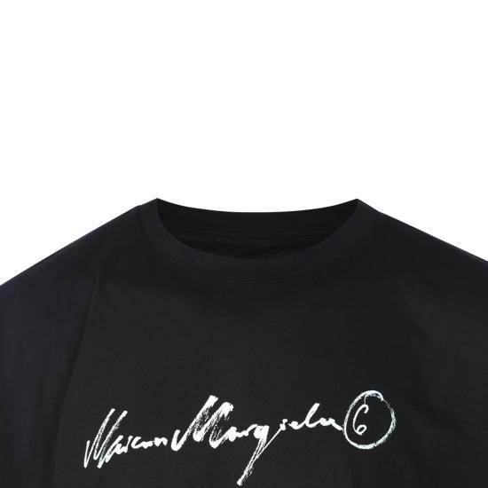 26FW MM6 메종마르지엘라 반팔 티셔츠 SH0GC0077 M20258900 BLACK - MM6 MAISON MARGIELA
