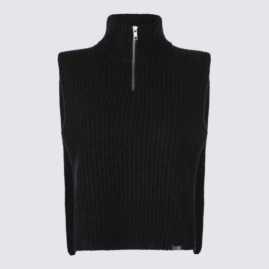 26FW MM6 메종마르지엘라 스웨터 S52TH0062 M13285900 BLACK - MM6 MAISON MARGIELA