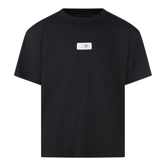 26FW MM6 메종마르지엘라 반팔 티셔츠 SH0GC0071 M20258900 BLACK