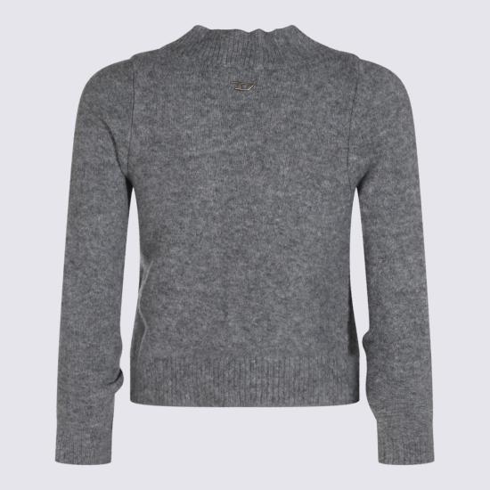 26FW 디젤 스웨터 A25395 0BFBB96X GREY - DIESEL