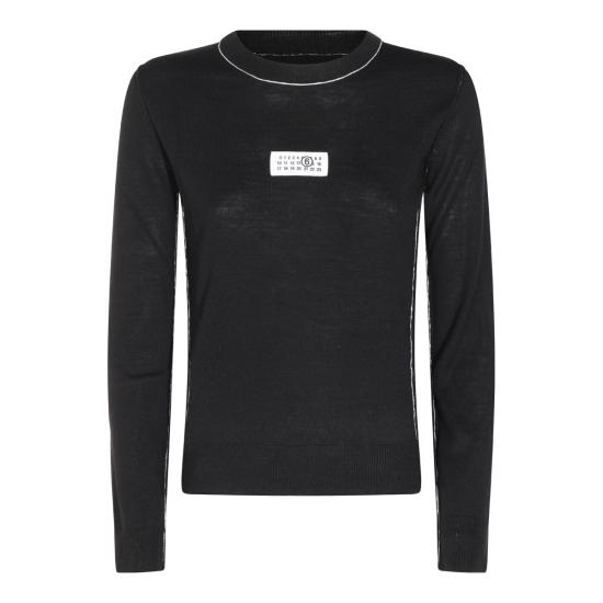 26FW MM6 메종마르지엘라 스웨터 S52HL0066 M13037900 BLACK