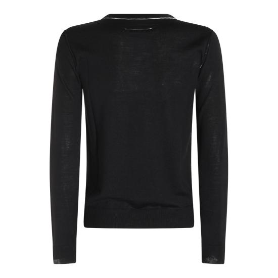 26FW MM6 메종마르지엘라 스웨터 S52HL0066 M13037900 BLACK - MM6 MAISON MARGIELA