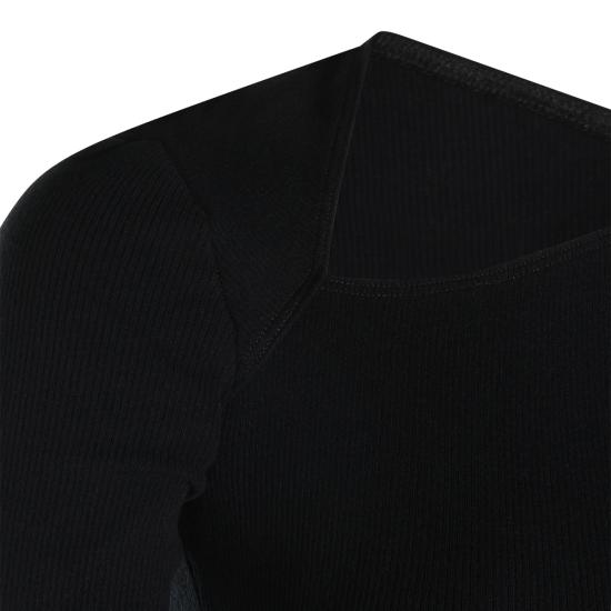 26FW MM6 메종마르지엘라 긴팔 티셔츠 S52NC0361 M20122900 BLACK - MM6 MAISON MARGIELA