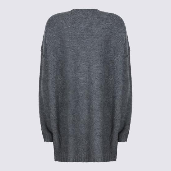 26FW MM6 메종마르지엘라 스웨터 S52HN0016 M13289859M GREY MELANGE - MM6 MAISON MARGIELA
