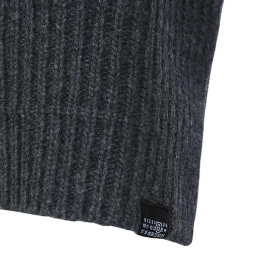 26FW MM6 메종마르지엘라 스웨터 S52TH0062 M13285855M DARK GREY MELANGE - MM6 MAISON MARGIELA