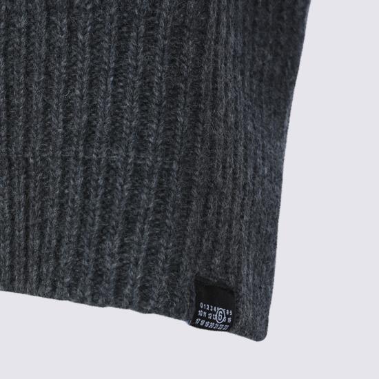 26FW MM6 메종마르지엘라 스웨터 S52TH0062 M13285855M DARK GREY MELANGE - MM6 MAISON MARGIELA