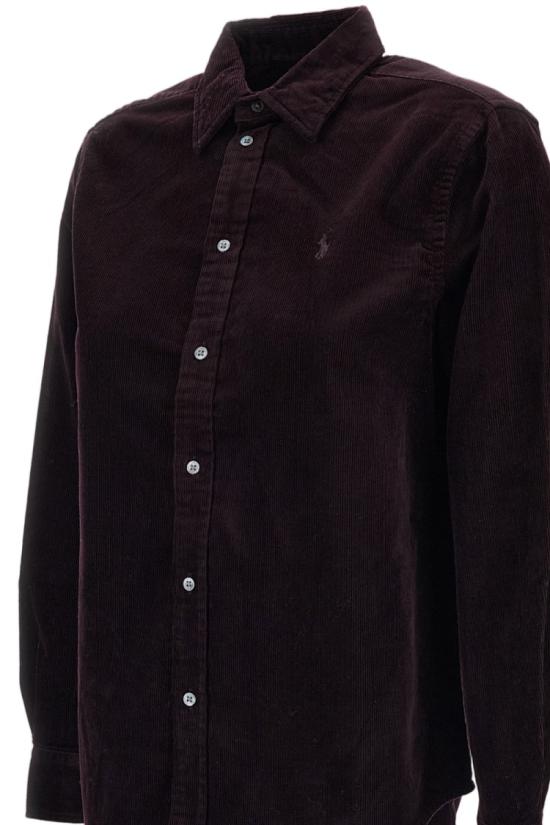 26FW 폴로 랄프로렌 탑 211A93203012MIDNIGHTMERLOT Burgundy - POLO RALPH LAUREN