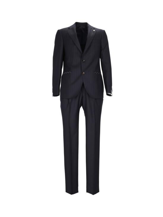 26FW 루이지 비안끼 수트 3355 63591 Black