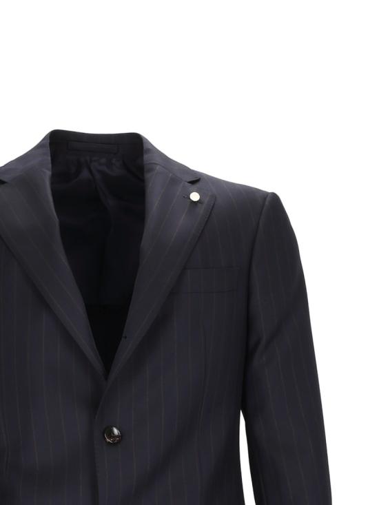 26FW 루이지 비안끼 수트 3355 63591 Black - LUIGI BIANCHI