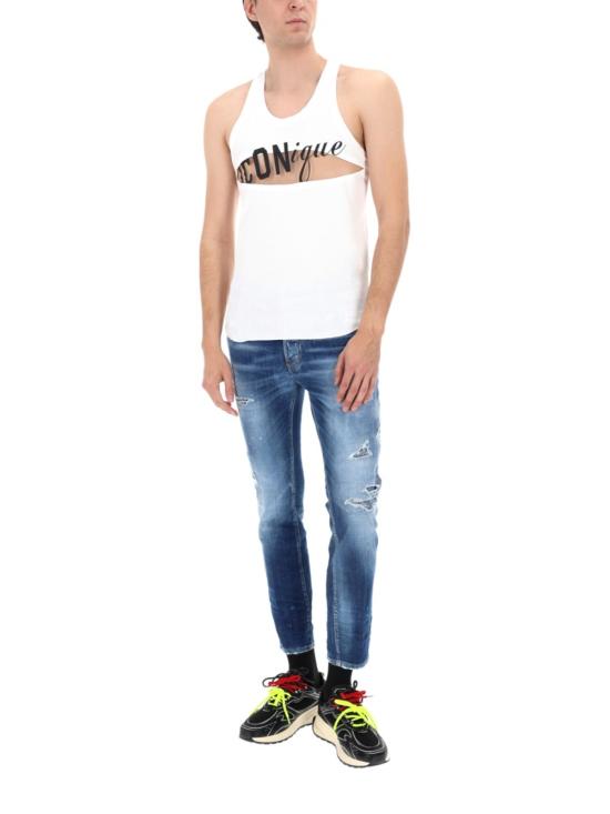  디스퀘어드2 데님 Dsquared2 스케이터 진 블루 - DSQUARED2