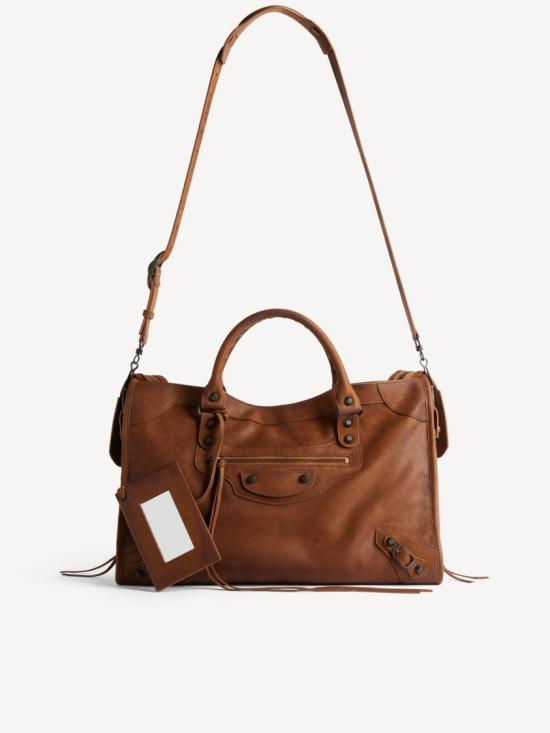 26FW 발렌시아가 르 시티 백 미디엄 865760 2ACM9 Black - BALENCIAGA