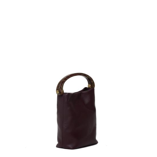 26FW 드리스 반 노튼 숄더백 2620115060115 Burgundy - DRIES VAN NOTEN