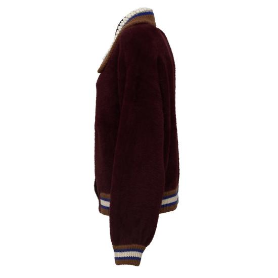 26FW 에센셜앤트워프 니트웨어 KAMORE Burgundy - ESSENTIEL ANTWERP