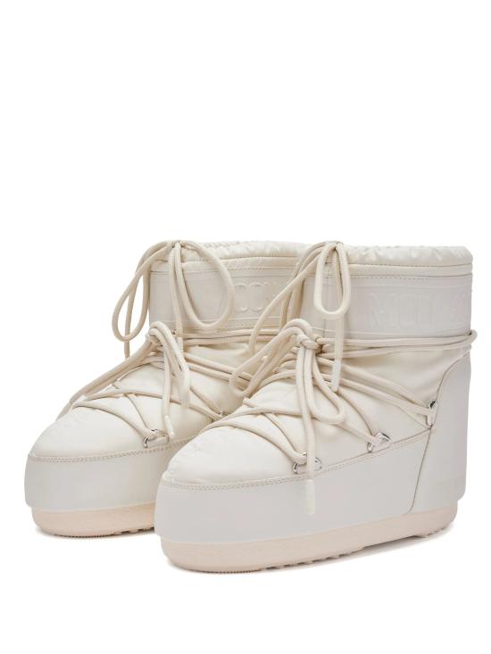 26FW 문부츠 아이콘 나일론 로우 부츠 80D1409380 L002 CREAM - MOON BOOT