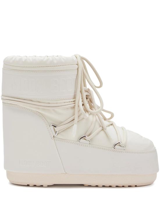 26FW 문부츠 아이콘 나일론 로우 부츠 80D1409380 L002 CREAM