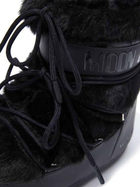 26FW 문부츠 아이콘 나일론 로우 부츠 80D1409390 N001 BLACK - MOON BOOT