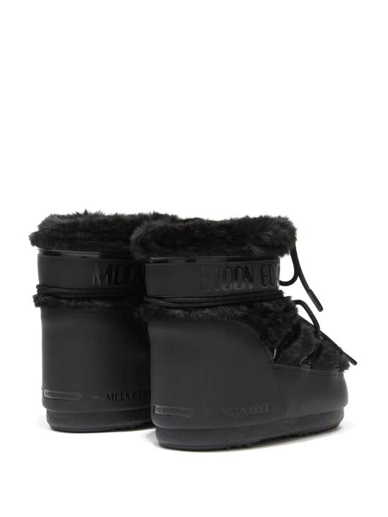 26FW 문부츠 아이콘 나일론 로우 부츠 80D1409390 N001 BLACK - MOON BOOT