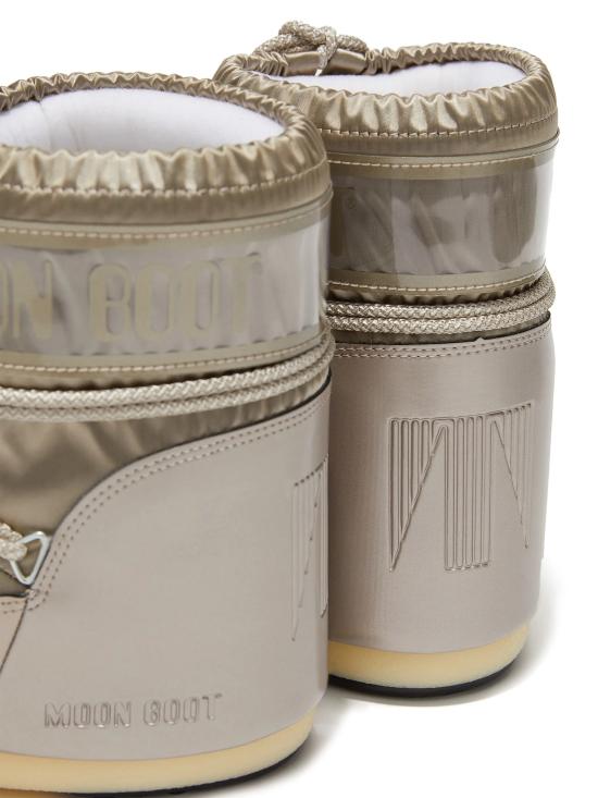 26FW 문부츠 아이콘 나일론 로우 부츠 80D1409350 B003 PLATINUM PLATINO - MOON BOOT