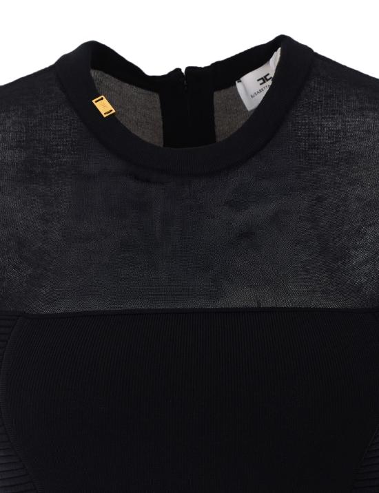 26FW 엘리자베타프랜치 미디 원피스 AM53B67E2 110 BLACK - ELISABETTA FRANCHI