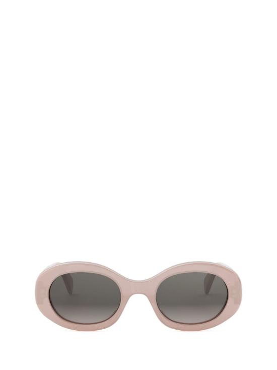 26FW 셀린느 아세테이트 트리옹프 오벌 선글라스 CL40194U 74B ROSE