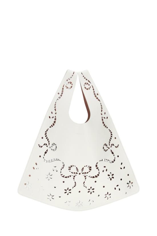 26FW 시몬로샤 토트백 BAG2250840WHITE