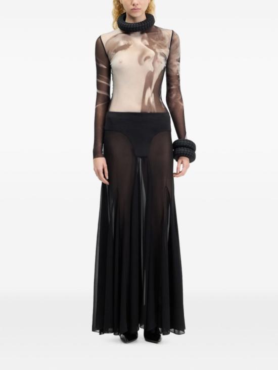 26FW 장 폴 고티에 탑 TO557 M031P 000201 Black - JEAN PAUL GAULTIER