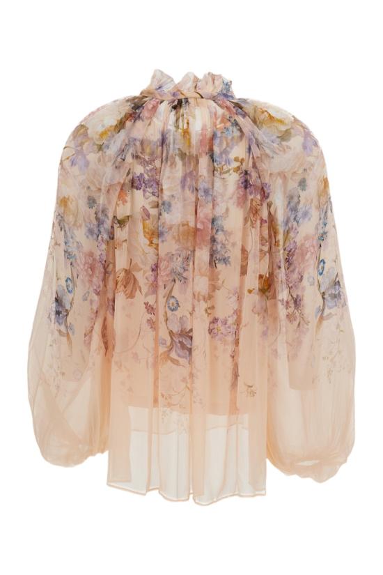 26FW 짐머만 탑 0991TF261PEFL Pink - ZIMMERMANN