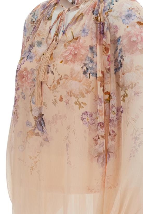 26FW 짐머만 탑 0991TF261PEFL Pink - ZIMMERMANN