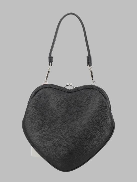  비비안웨스트우드 가방 비비안 웨스트우드 벨 하트 프레임 숄더백 블랙 - VIVIENNE WESTWOOD